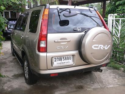 ขายรถ HONDA CRV 2.0 E i-VTEC ABS+AIRBAG ปี 2004 เกียร์ออโต้ ติดแก๊ส LPG หัวฉีด ขายรถ HONDA CRV 2.0 E i-VTEC ABS+AIRBAG ปี 2004 เกียร์ออโต้ ติดแก๊ส LPG หัวฉีด