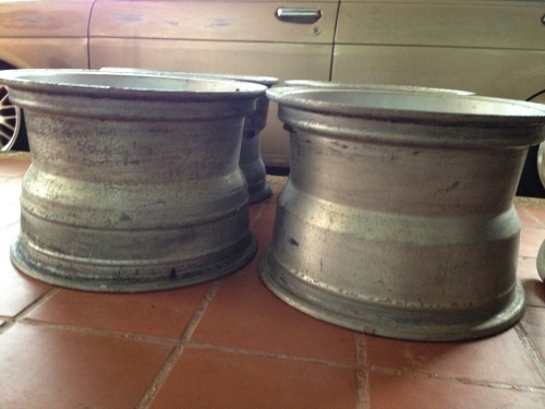 ***ปรับราคา***ขายล้อหยดน้ำขอบ 15x10 ใส่ 6 รู คู่ละลาย ออฟลึกมากก