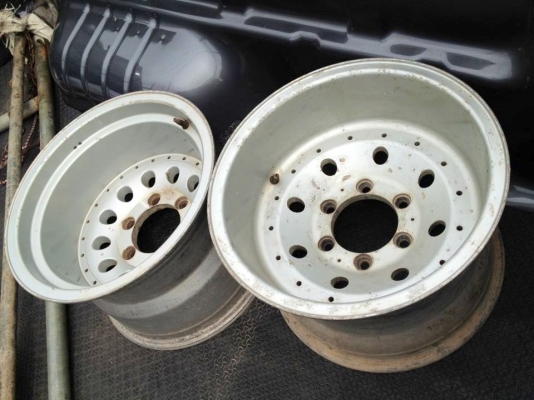 ***ปรับราคา***ขายล้อหยดน้ำขอบ 15x10 ใส่ 6 รู คู่ละลาย ออฟลึกมากก