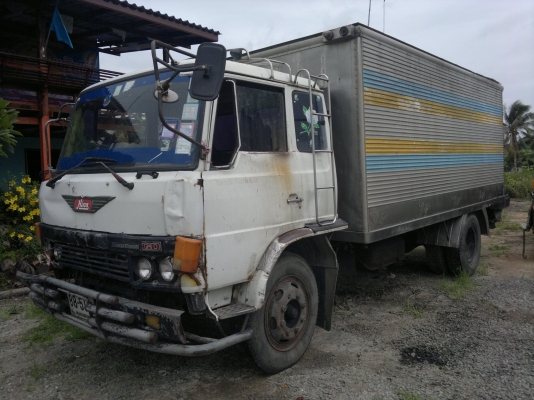ขายรถ HINO GD174 เครื่อง EH700 รถห้าง ตู้แห้งสแตนเลต