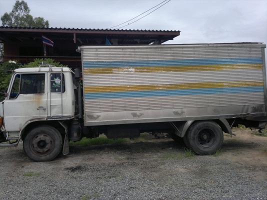 ขายรถ HINO GD174 เครื่อง EH700 รถห้าง ตู้แห้งสแตนเลต