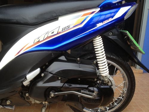 MIO115iระบบหัวฉีดโฉมปัจจุบันสวยแกะกล่องราคาเบาๆ