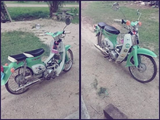 ขายด่วนๆ Honda c 70  สวยๆ เครื่อง LiFan 125 ไดร์ล่าง สตาร์ทมือ ต้องการเงินด่วน