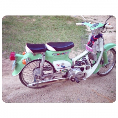 ขายด่วนๆ Honda c 70  สวยๆ เครื่อง LiFan 125 ไดร์ล่าง สตาร์ทมือ ต้องการเงินด่วน