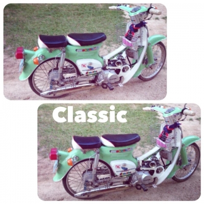ขายด่วนๆ Honda c 70  สวยๆ เครื่อง LiFan 125 ไดร์ล่าง สตาร์ทมือ ต้องการเงินด่วน