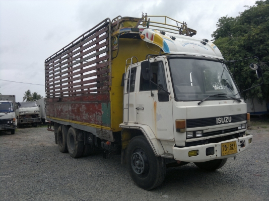 ขายรถISUZU JCM 10ล้อ เพลาเดียว เครื่อง 6BF1 175 แรงม้า วางหัวร็อกกี้