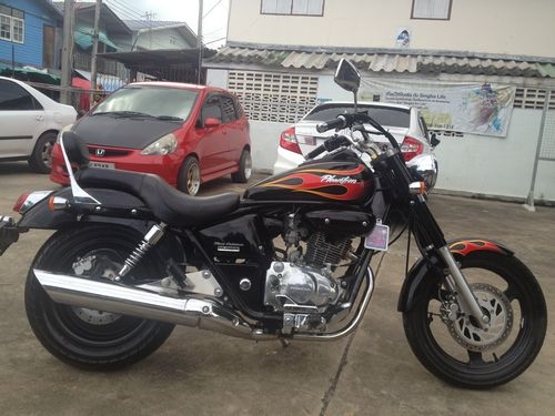 HONDA PHANTOM200CC FIRE EDITIONรถบ้านมือเดียวสวยกริ้บไร้ที่ติพร้อมใช้งานเดิมๆทุกจุด