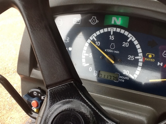 ยันร์ม่า EF352T EX 4 WD 2 เพลา ใบมีดหน้า ผานใหม่ LCS 5x22 ทำงาน 1177 ชั่วโมงพร้อมใช้งาน