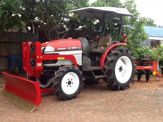 ยันร์ม่า EF352T EX 4 WD 2 เพลา ใบมีดหน้า ผานใหม่ LCS 5x22 ทำงาน 1177 ชั่วโมงพร้อมใช้งาน