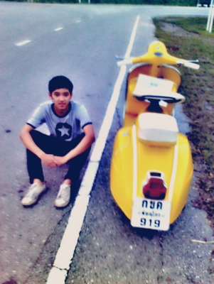 ขายเวสป้า150 สีเหลือง- อิตาลี/ทะเบียนโอน+ภาษีเต็ม