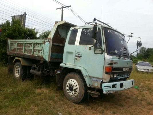 6ล้อดั้มร็อคกี้FTR32Fห้างแท้ ยาง900-20ดั้มยาว3.80ม. หัวบาง รถเดิมๆ