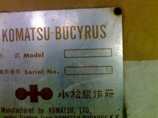 ขายKOMATSU 12HD สภาพสวยพร้อมใช้ โซ่ใหม่ 1คู่ ติดต่อได้ที่คุณ อ๊อฟ พิจิตร 086-737-9991 ขายKOMATSU 12HD สภาพสวยพร้อมใช้ โซ่ใหม่ 1คู่ ติดต่อได้ที่คุณ อ๊อฟ พิจิตร 086-737-9991