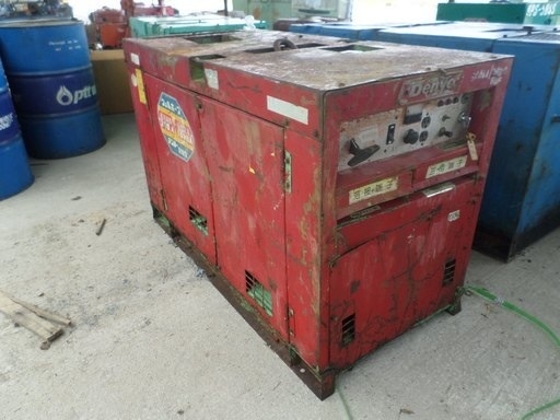 เครื่องเชื่อมพร้อมปั่นไฟ DENYO 270A 10KVA เก่าญี่ปุ่น