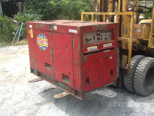 เครื่องเชื่อมพร้อมปั่นไฟ DENYO 270A 10KVA เก่าญี่ปุ่น