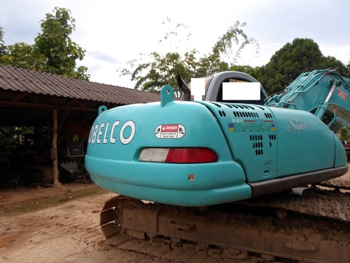 ขายแบคโฮ Kobelco SK200 - 5  Mark V Supper มีระบบหัวเจาะ เอกเล่มทะเบียน