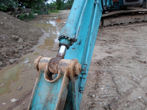 ขายแบคโฮ Kobelco SK200 - 5  Mark V Supper มีระบบหัวเจาะ เอกเล่มทะเบียน