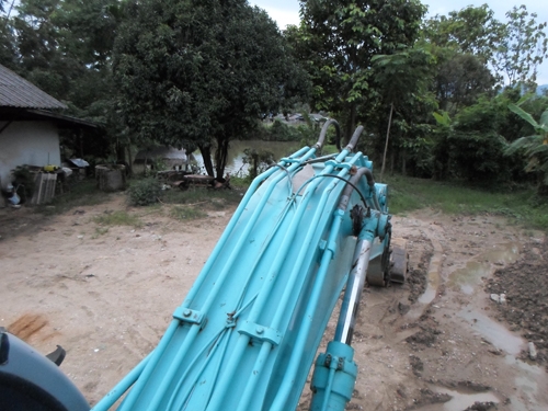 ขายแบคโฮ Kobelco SK200 - 5  Mark V Supper มีระบบหัวเจาะ เอกเล่มทะเบียน