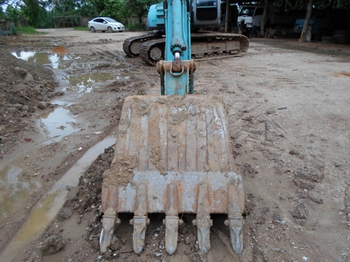 ขายแบคโฮ Kobelco SK200 - 5  Mark V Supper มีระบบหัวเจาะ เอกเล่มทะเบียน