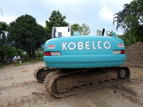 ขายแบคโฮ Kobelco SK200 - 5  Mark V Supper มีระบบหัวเจาะ เอกเล่มทะเบียน