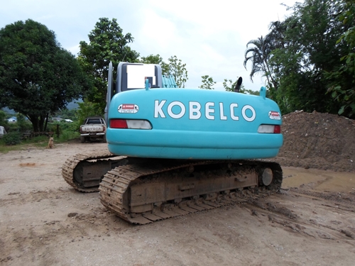 ขายแบคโฮ Kobelco SK200 - 5  Mark V Supper มีระบบหัวเจาะ เอกเล่มทะเบียน