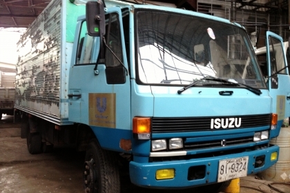 ขายหกล้อ ISUZU rocky FSR11H เครื่อง 6BD1 ตู้แห้ง อลูมิเนียม ขายหกล้อ ISUZU rocky FSR11H เครื่อง 6BD1 ตู้แห้ง อลูมิเนียม
