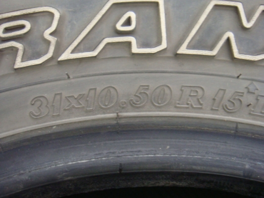 ขายยาง Dunlop 31r15 AT1 4เส้น