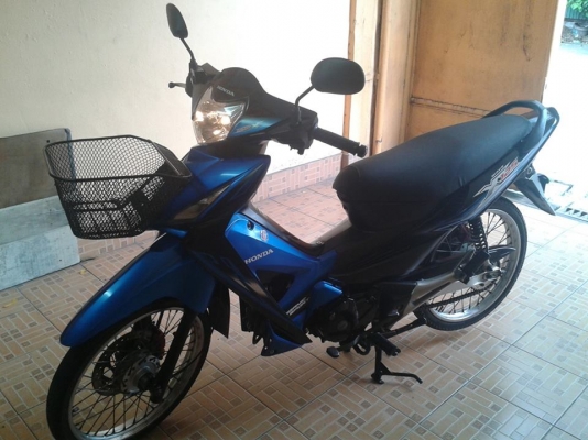 ฮอนด้า เวฟ 125 X น้ำเงิน-ดำ สวยมาก