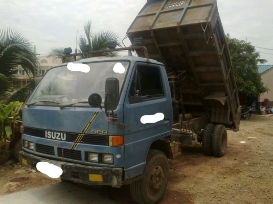 ขาย6ล้อดั๊ม ISUZU NPR 115แรงม้า รถสวยเดิมเฟื่องท้ายF ปี 37 รถสวยเดิมพร้อมใช้ 0819701072