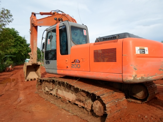 ขาย แบคโฮ HITACHI ZX  200  รถพร้อมทำงาน รถสวย