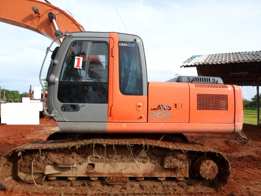 ขาย แบคโฮ HITACHI ZX  200  รถพร้อมทำงาน รถสวย