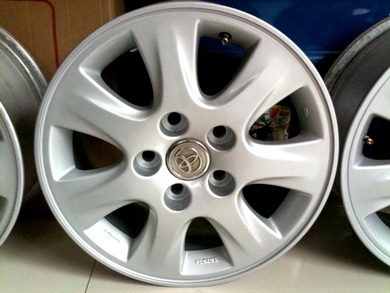 แม็กซ์โตโยต้า แคมรี่ ขนาด 15 นิ้ว 5 รู114 ใส่ได้หลายรุ่นครับ แม็กซ์โตโยต้า แคมรี่ ขนาด 15 นิ้ว 5 รู114 ใส่ได้หลายรุ่นครับ