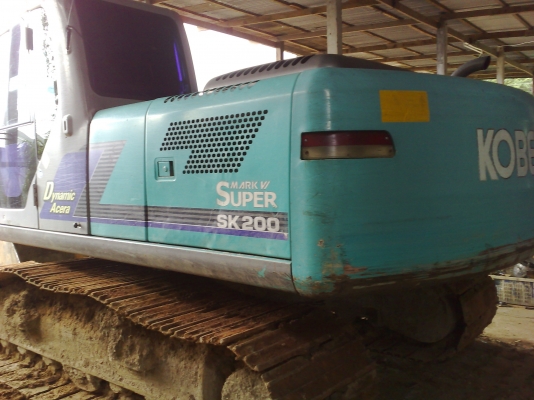 ขายรถแบคโฮ KOBELCO MARK 6 YN 10 เครื่องเดิมปั้้มเดิมไฟฟ้าเต็มโซ่ 70\% เอกสารใบแจังจำหน่าย