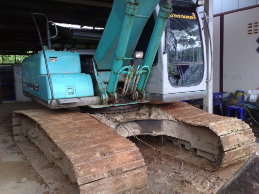 ขายรถแบคโฮ KOBELCO MARK 6 YN 10 เครื่องเดิมปั้้มเดิมไฟฟ้าเต็มโซ่ 70\% เอกสารใบแจังจำหน่าย