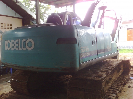 ขายรถแบคโฮ KOBELCO MARK 6 YN 10 เครื่องเดิมปั้้มเดิมไฟฟ้าเต็มโซ่ 70\% เอกสารใบแจังจำหน่าย