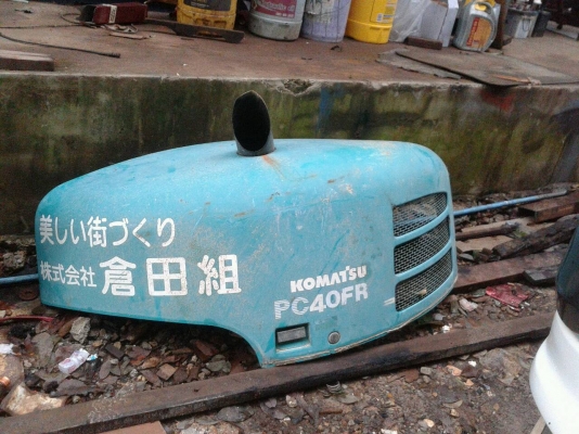 ขายรถขุด KOMATSU PC40 FR  ปั้มนิ้ว คอนโทลน้ำมัน