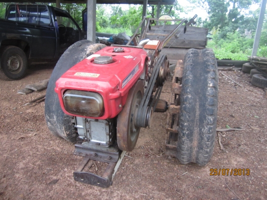 ขายรถไถนาเดินตาม  KOBOTA  ET 110  พร้อมเทรนเลอร์ อุปกรณ์ครบ