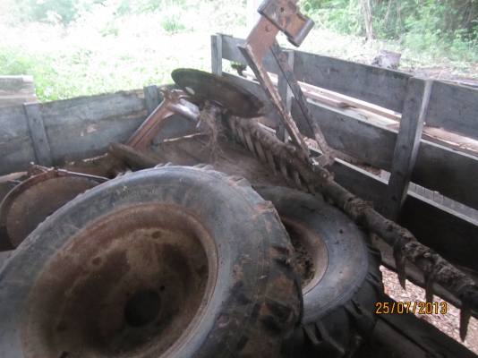 ขายรถไถนาเดินตาม  KOBOTA  ET 110  พร้อมเทรนเลอร์ อุปกรณ์ครบ