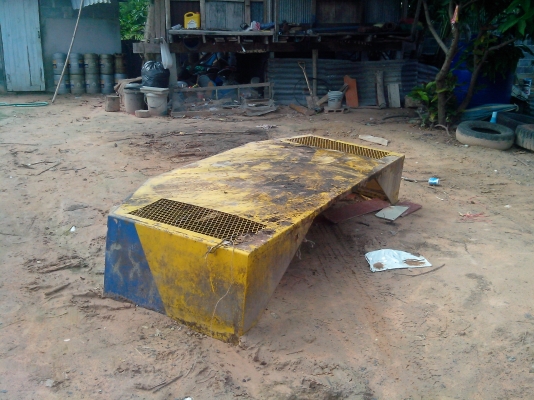 ฝาครอบเครื่องแบคโฮKOMATSU-120-3