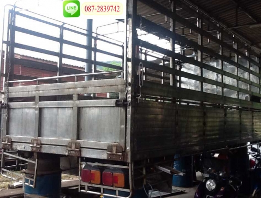 ขายกระบะรถบรรทุก 10 ล้อ (สแตนเลสทั้งลูก)