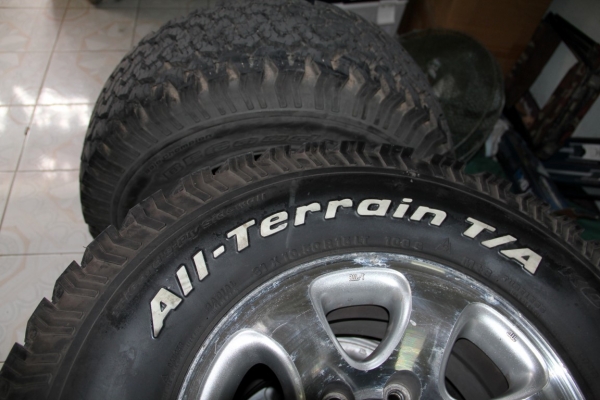 ขายยาง BF GOODRICH ALL-TERRAIN 31นิ้ว 4เส้น