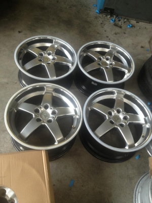 ขายล้อHaman Bmw ขอบ18 5/120 กว้าง8.5 ออฟ38 สภาพวิ้งๆถูกๆครับ