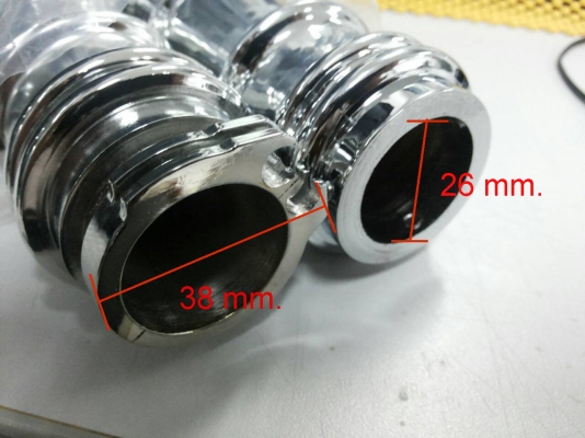 ขายปลอกแฮนด์ชุปโครเมียมอย่างดี