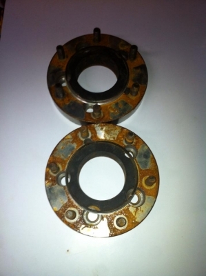 .ขายสเปร์เชอ 1 นิ้ว 5/114.3 ออก 6/139.7 1คู่เกลียวโตต้า