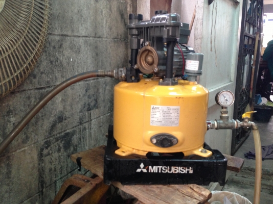 ขายปั้มน้ำอัตโนมัติ Mitsubishi 150 W สภาพสวยมาก ผลิตปี 51 พร้อมใช้งาน รับประกันคุณภาพ ดูประวัติการขายผมได้ครับ