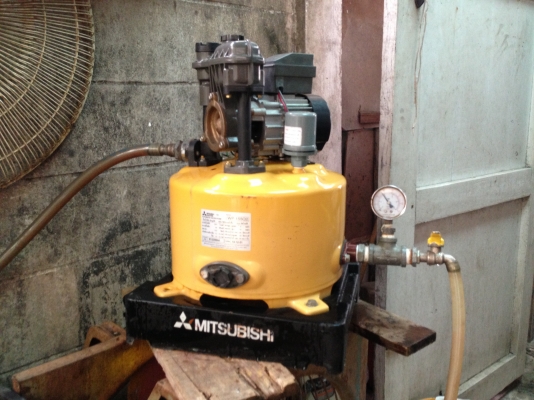 ขายปั้มน้ำอัตโนมัติ Mitsubishi 150 W สภาพสวยมาก ผลิตปี 51 พร้อมใช้งาน รับประกันคุณภาพ ดูประวัติการขายผมได้ครับ