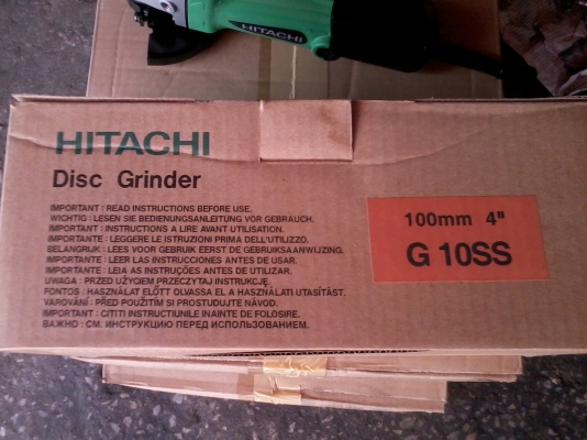 ขายหินเจียร HITHACHI แท้ 4 นิ้ว รุ่น GS10SS ราคาส่งทั่วประเทศ จัดส่งฟรี