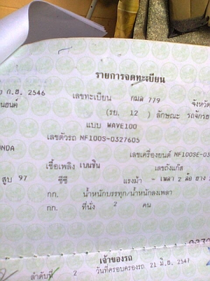 ขายไปแล้วครับเวฟ100ปี46 ราคาเบา ๆ ขายไปแล้วครับเวฟ100ปี46 ราคาเบา ๆ