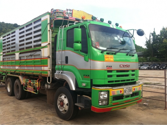 ISUZU- DAGA-GXZ-360 -EURO-3 ดั้มแม่ลูก 3เพลา