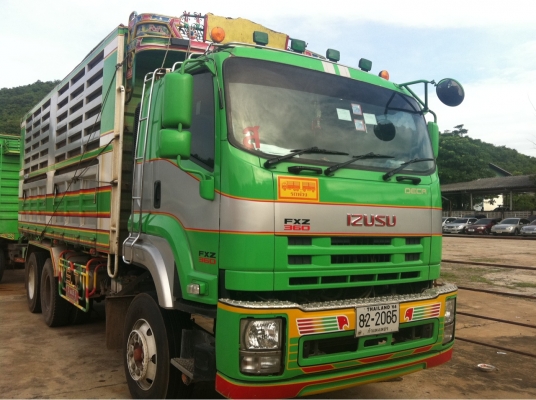 ISUZU- DAGA-GXZ-360 -EURO-3 ดั้มแม่ลูก 3เพลา