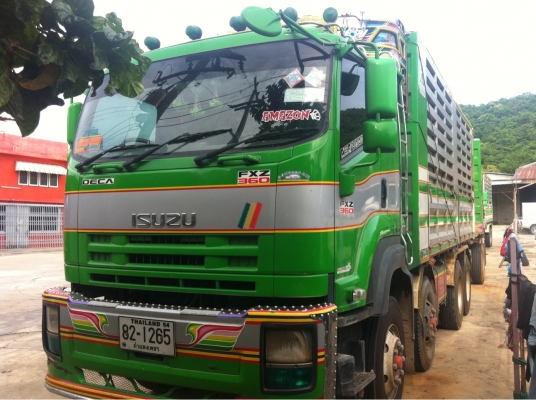 ISUZU- DAGA-GXZ-360 -EURO-3 ดั้มแม่ลูก 3เพลา